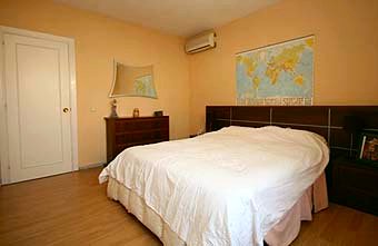 Large bedrooms at Villa Araucaria