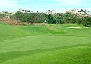 third green at miraflores golf